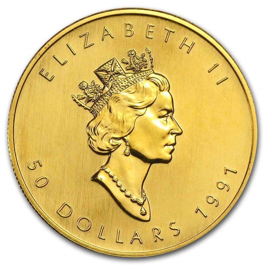 2021 1 oz Canadian Gold Maple Leaf Coin