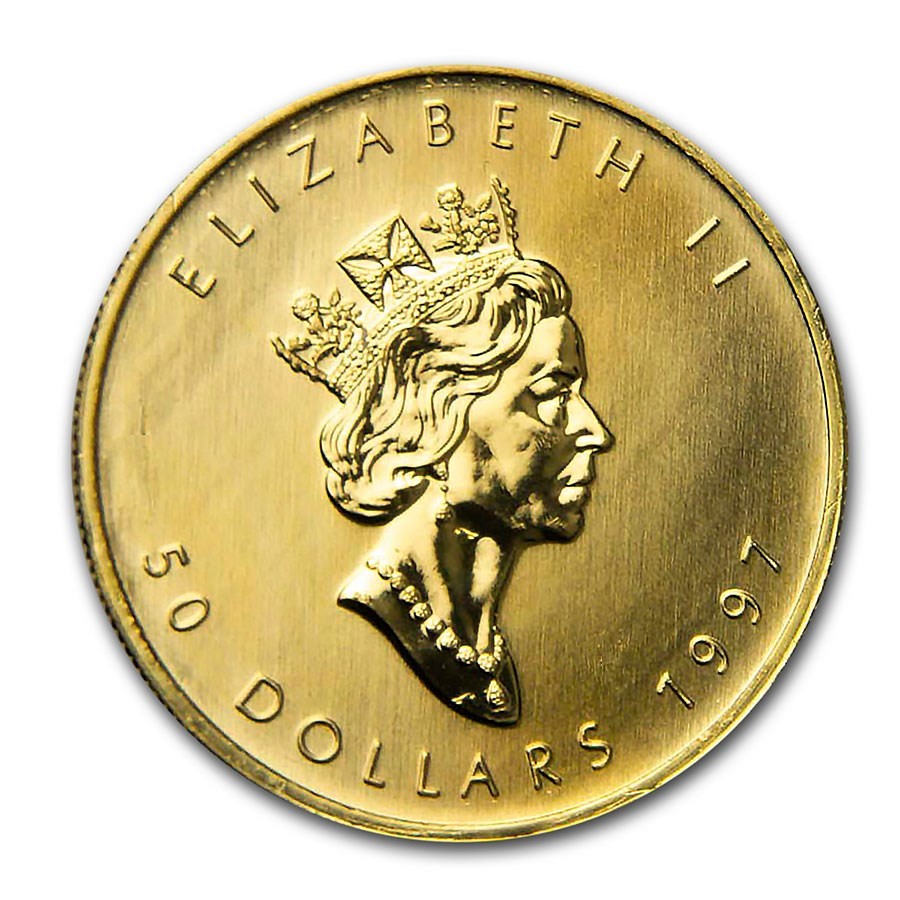 2021 1 oz Canadian Gold Maple Leaf Coin