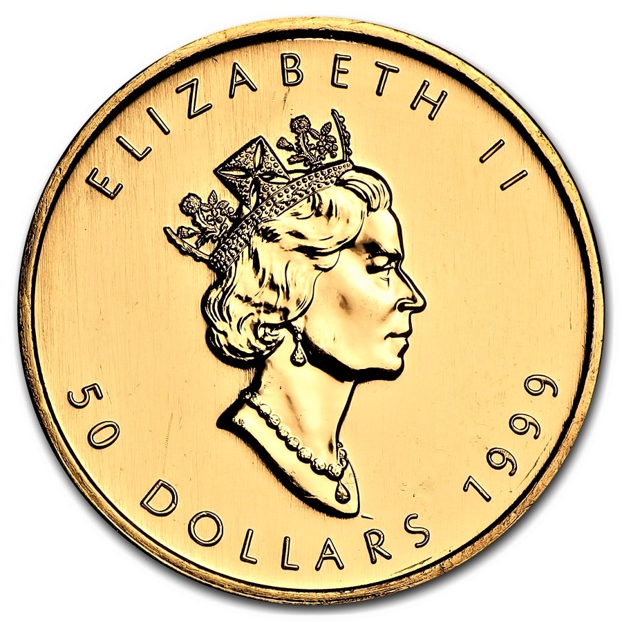 2021 1 oz Canadian Gold Maple Leaf Coin