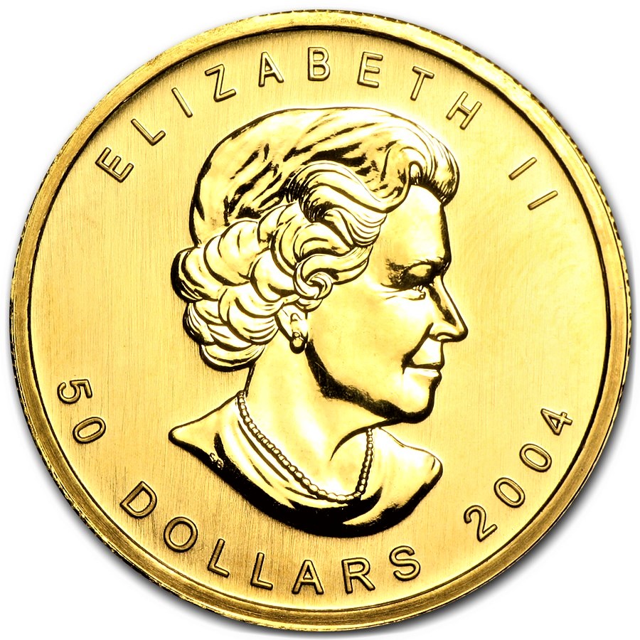 2021 1 oz Canadian Gold Maple Leaf Coin