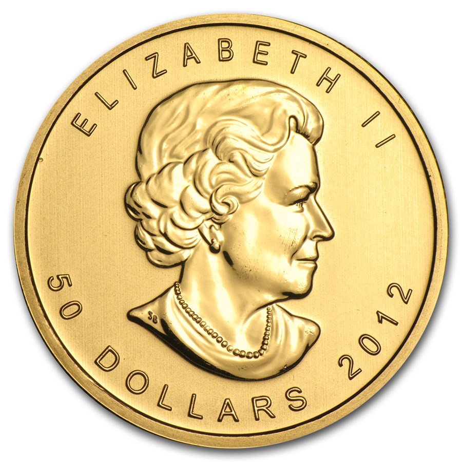 2021 1 oz Canadian Gold Maple Leaf Coin