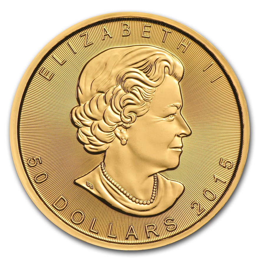 2021 1 oz Canadian Gold Maple Leaf Coin