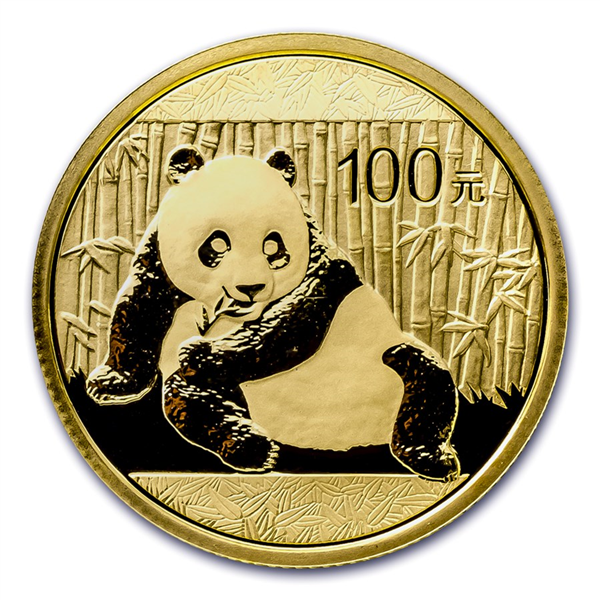 2015 Gold Panda .999 Gold Coin BU