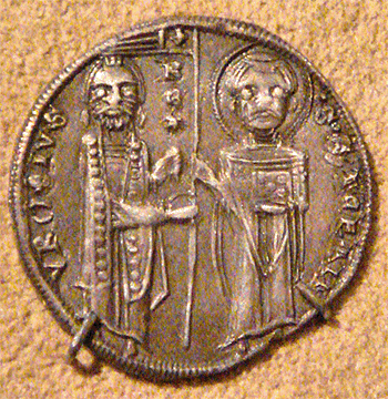 Thaler silver coin